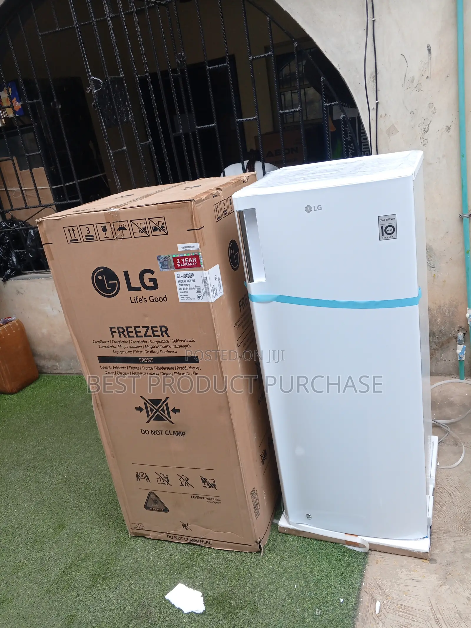 New Model Lg Gn-304sqbr Vertical Freezer