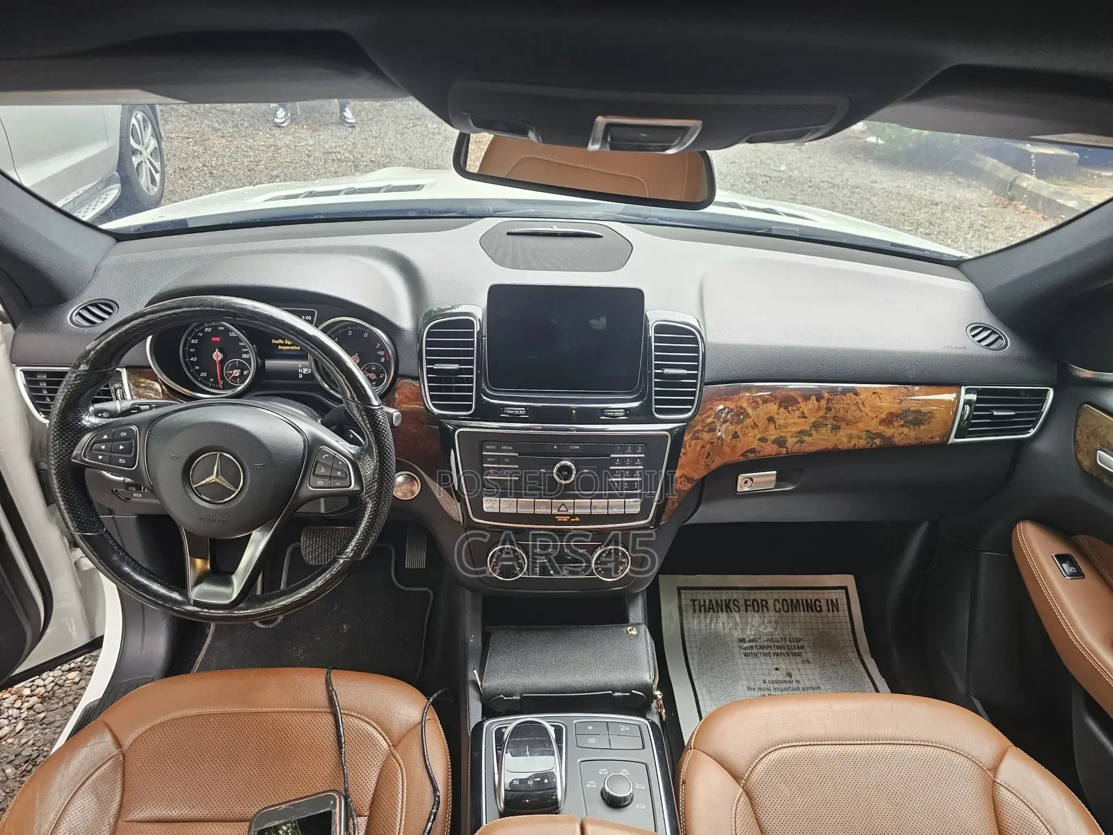 Mercedes-Benz GLE-Class 2016 White