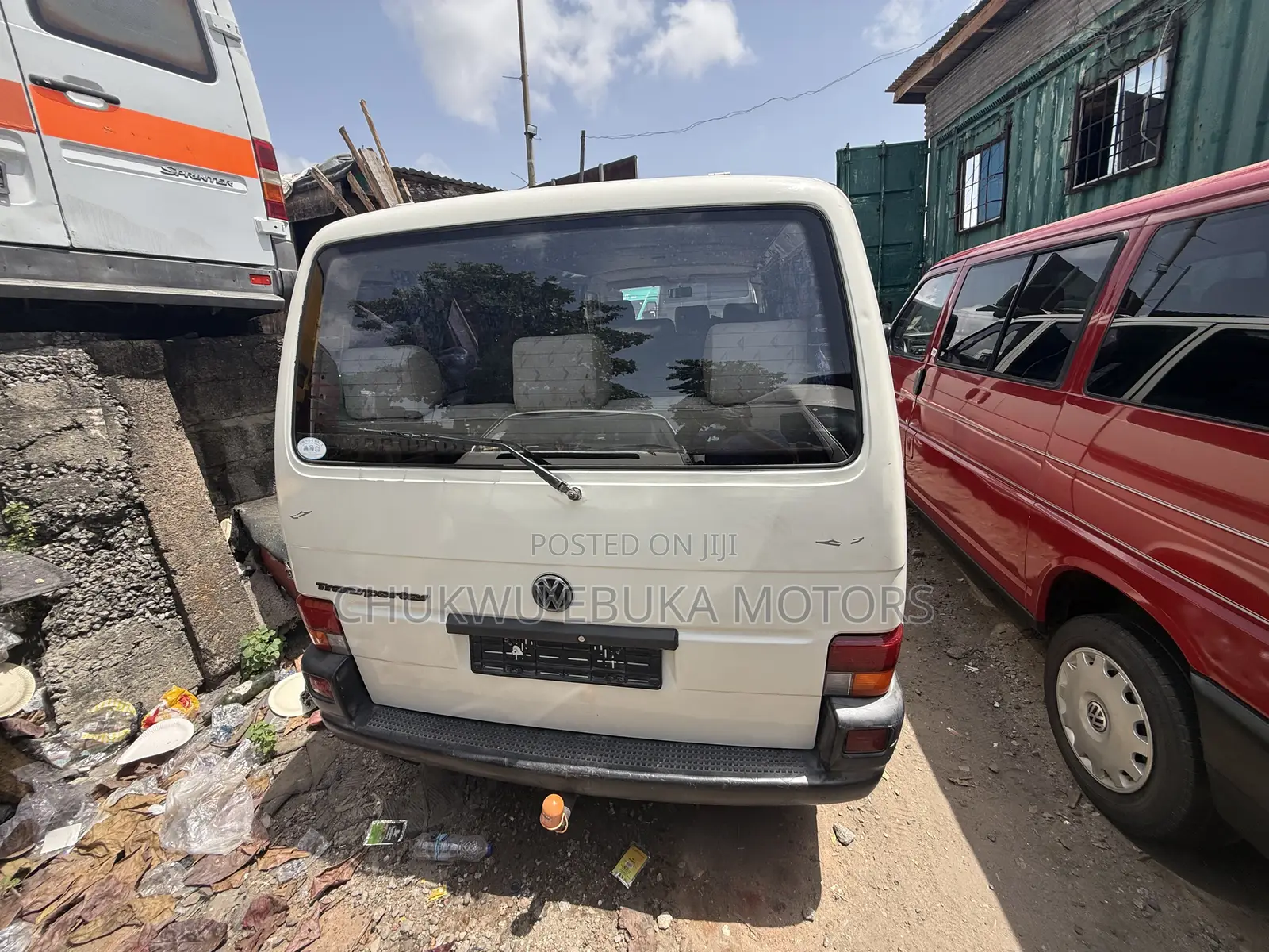 Volkswagen Transporter 2002 White