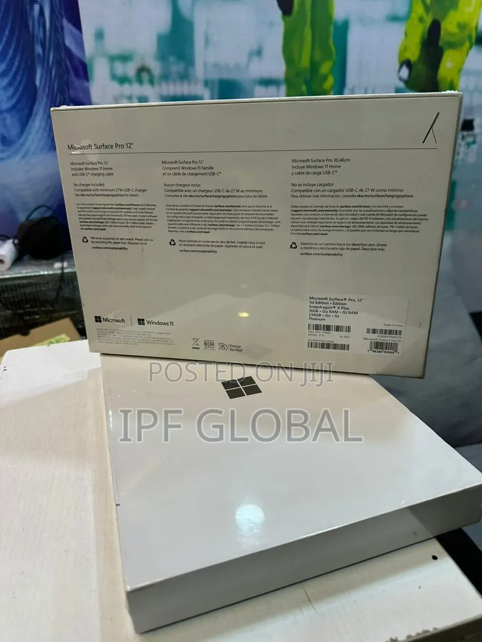New Microsoft Surface Pro 11th Edition, a Copilot+ PC 16GB SSD 256GB