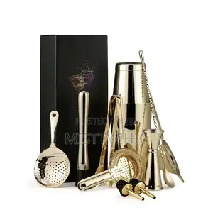 10pcs Stainless Steel Bartender Tools