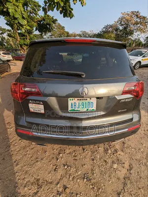 Acura MDX Advance Package SUV AWD (3.7L 6cyl 6A) 2011 Gray