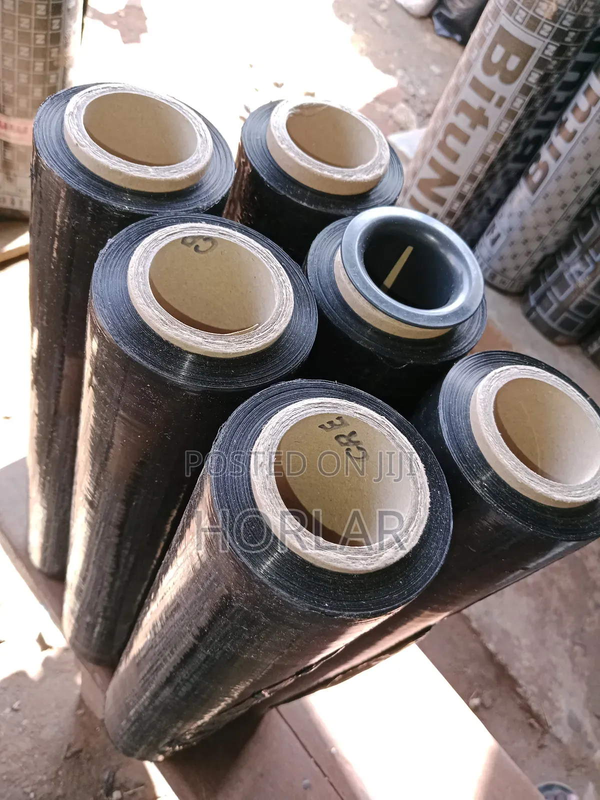 Black Stretch Film