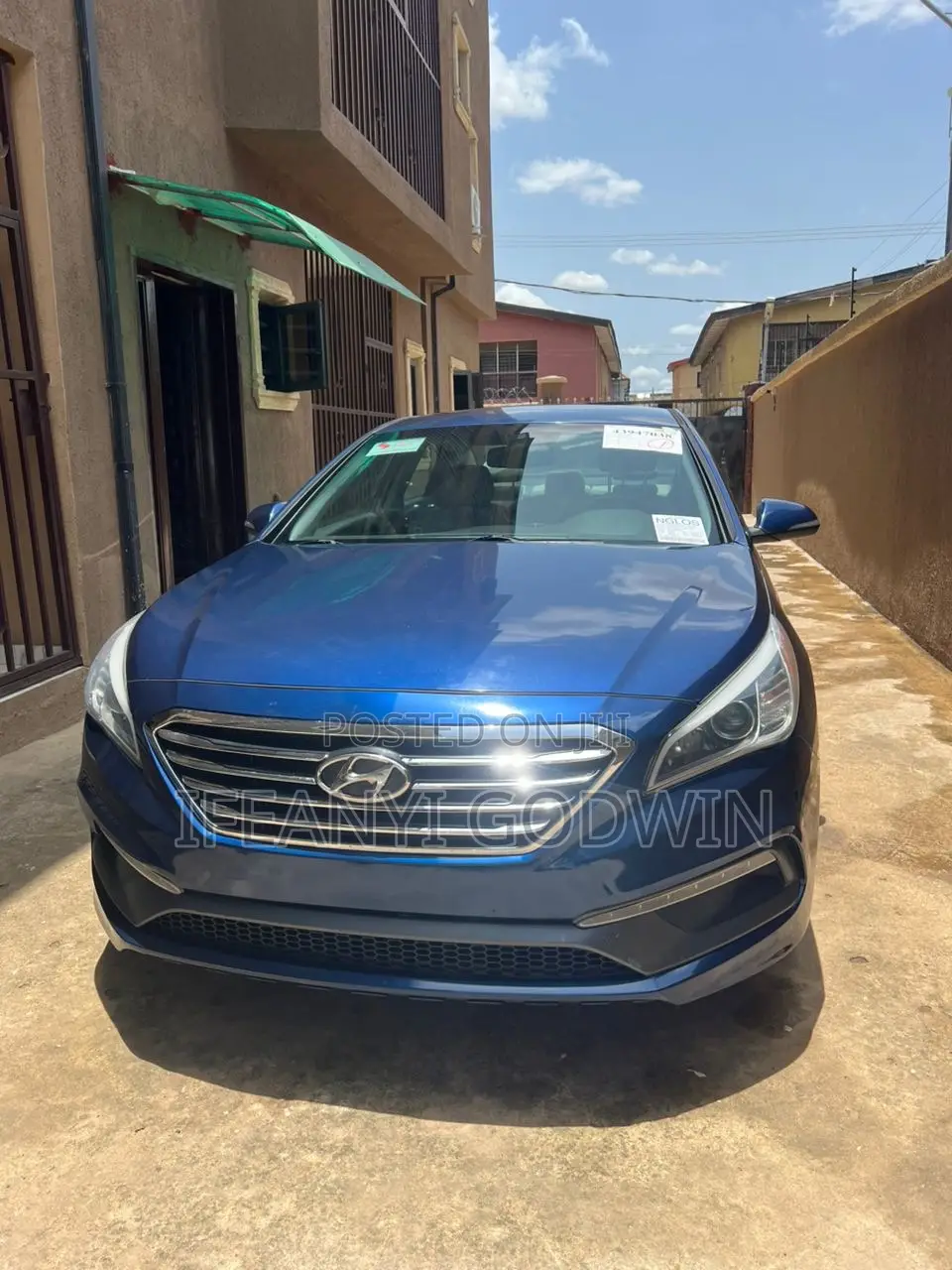 Hyundai Sonata 2015 Blue
