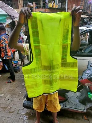 Reflective Jacket With Rubber Reflector