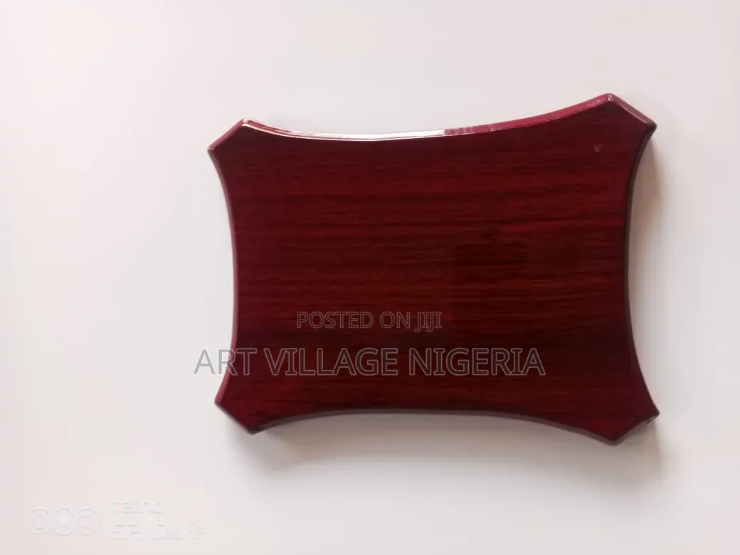 Wooden Award Plaque