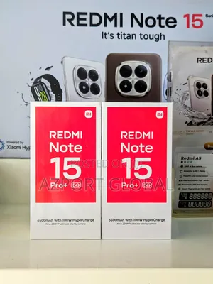 New Xiaomi Redmi Note 15 Pro+ 256 GB Black