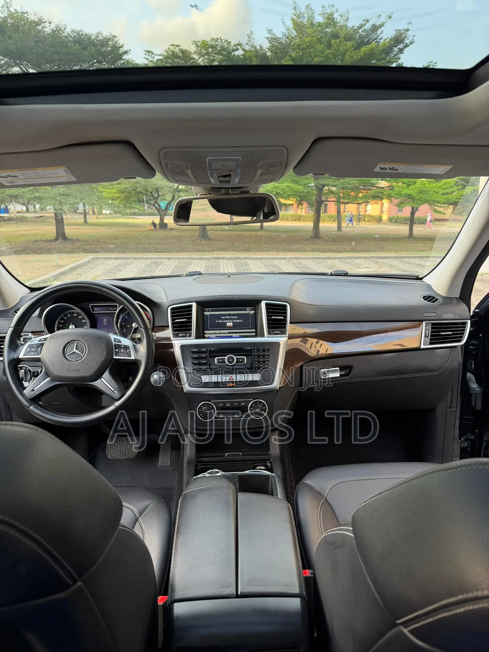 Mercedes-Benz M Class 2015 Black