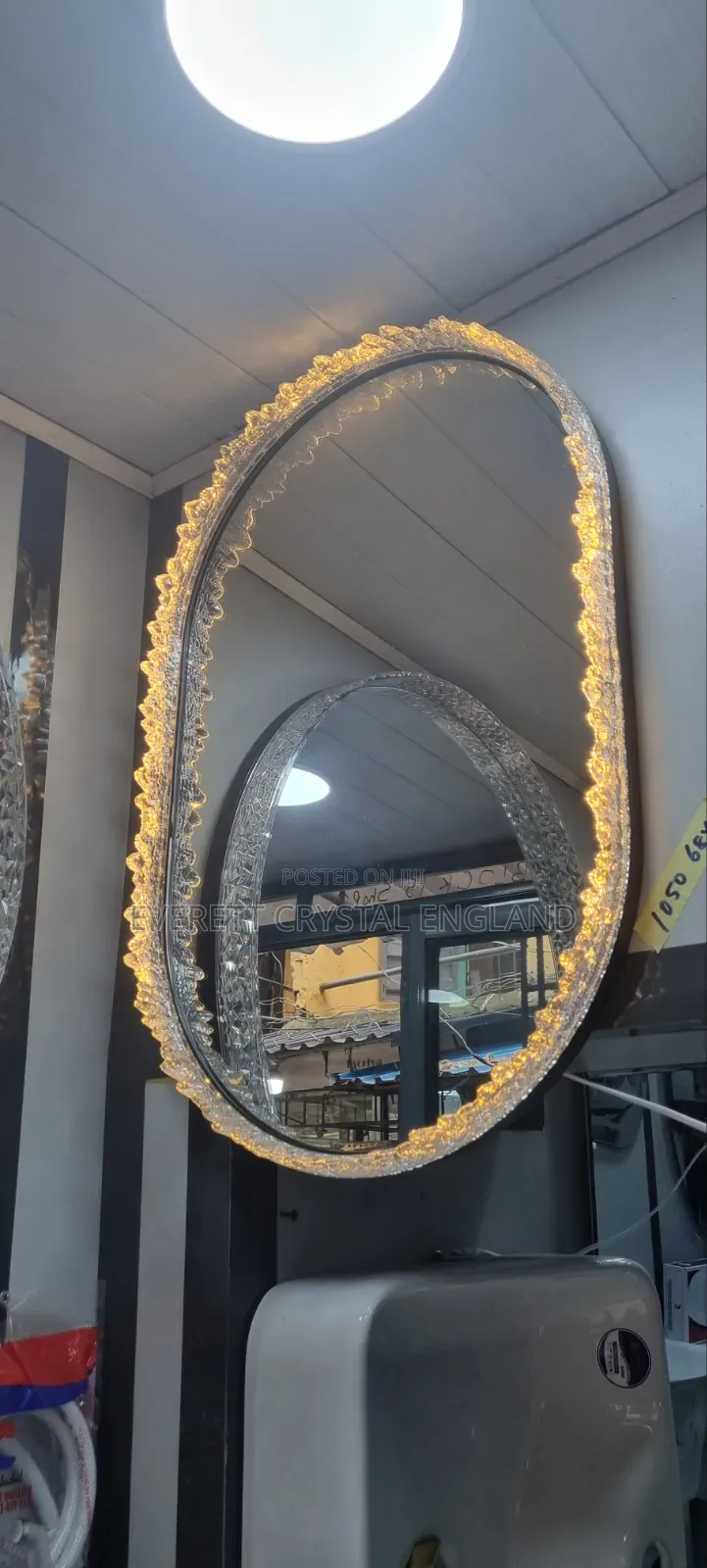 Crystal Led Mirror