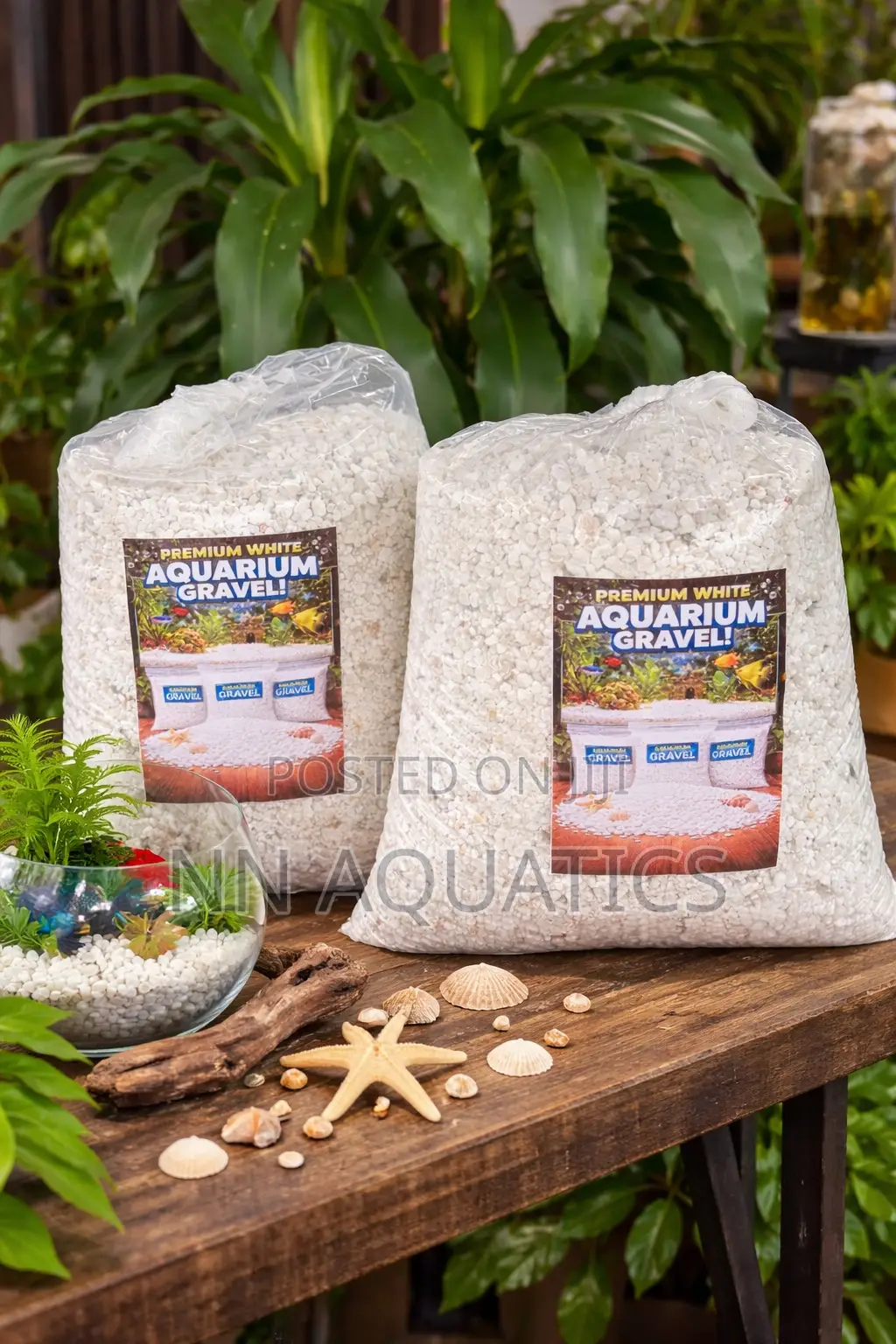 Aquarium White Gravel