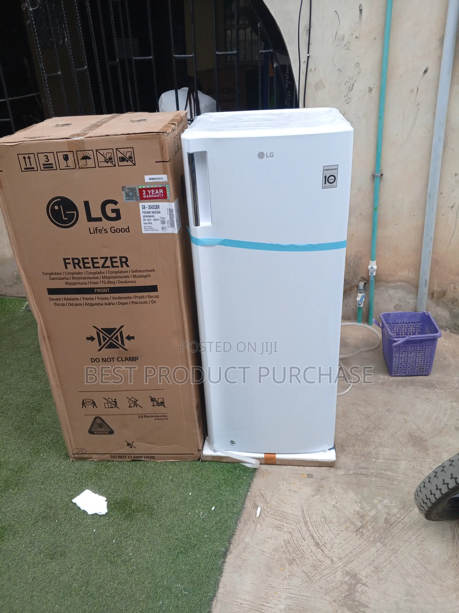 Low Power Consumption Lg Freezer Gn-304sqbr