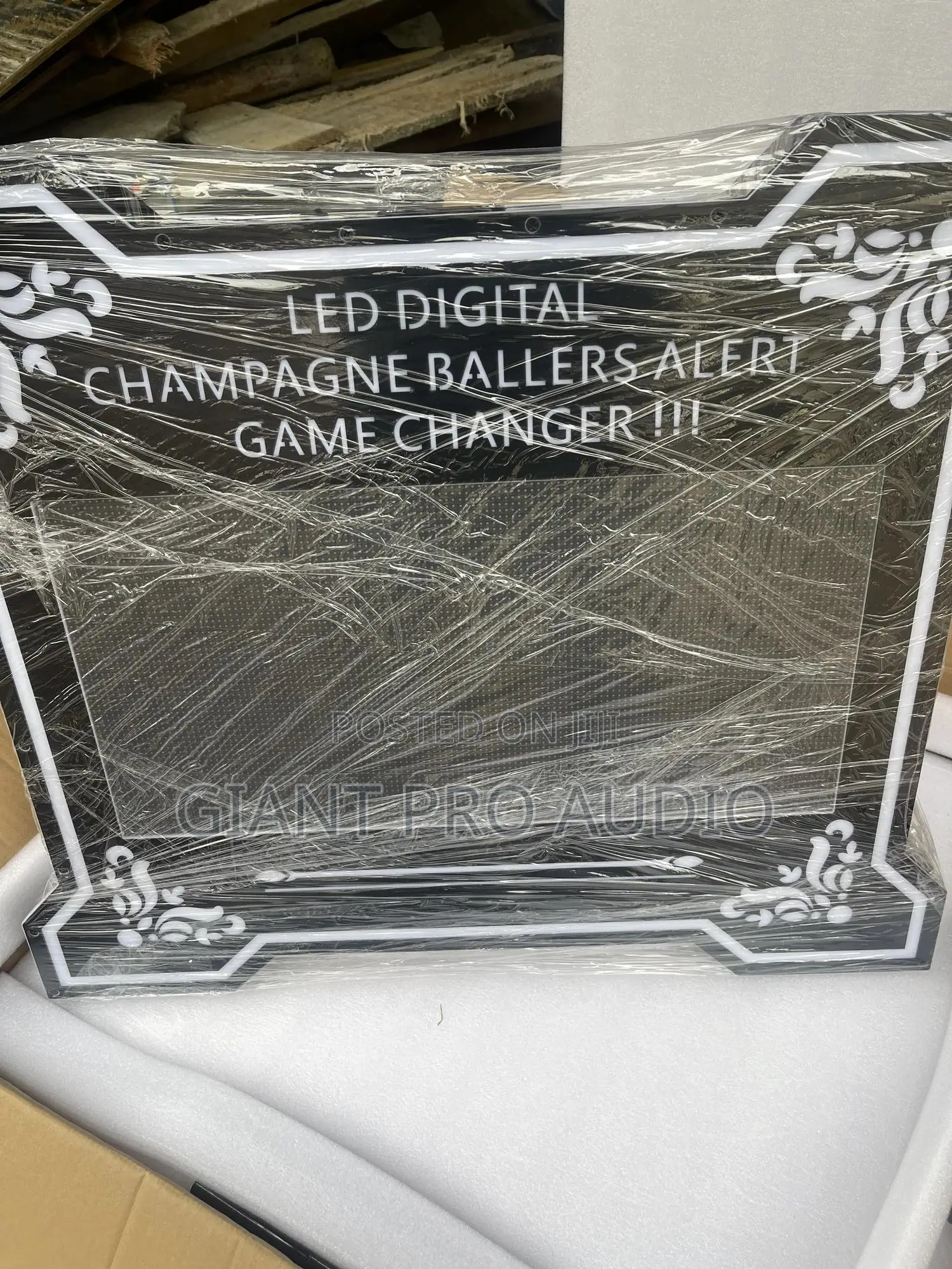 Digital Led Champagne Ballers Alert Board