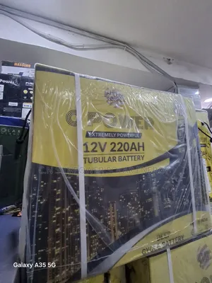 12v/220ahs Gpower Tubular Battery