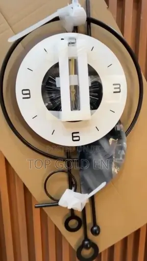 Tan Luxury Designated Wall Clock