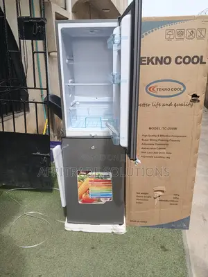 Tekno Cool Double Door Refrigerator Modern Home Appliance