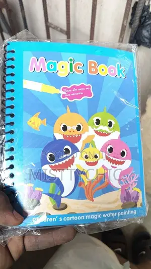 1 Book+1 Pen Reusable Coloring Book Water Painting