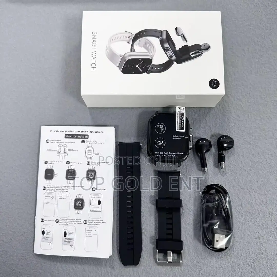 D8 Smartwatch With Earpods