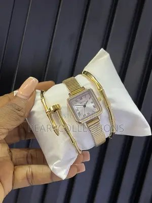 Naidu Wristwatch and Bangle Set