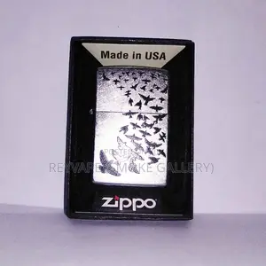 Zippo Black Birds Designs Fluid Lighter
