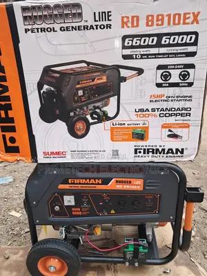 Firman Rugged Petrol Generator 6kva Automatic