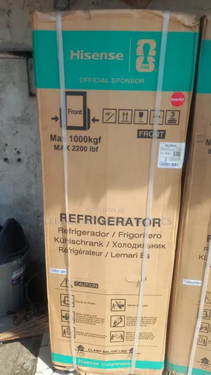 Hisense Inverter Standing Fridge Down Freezer 5 Years Company Warranty