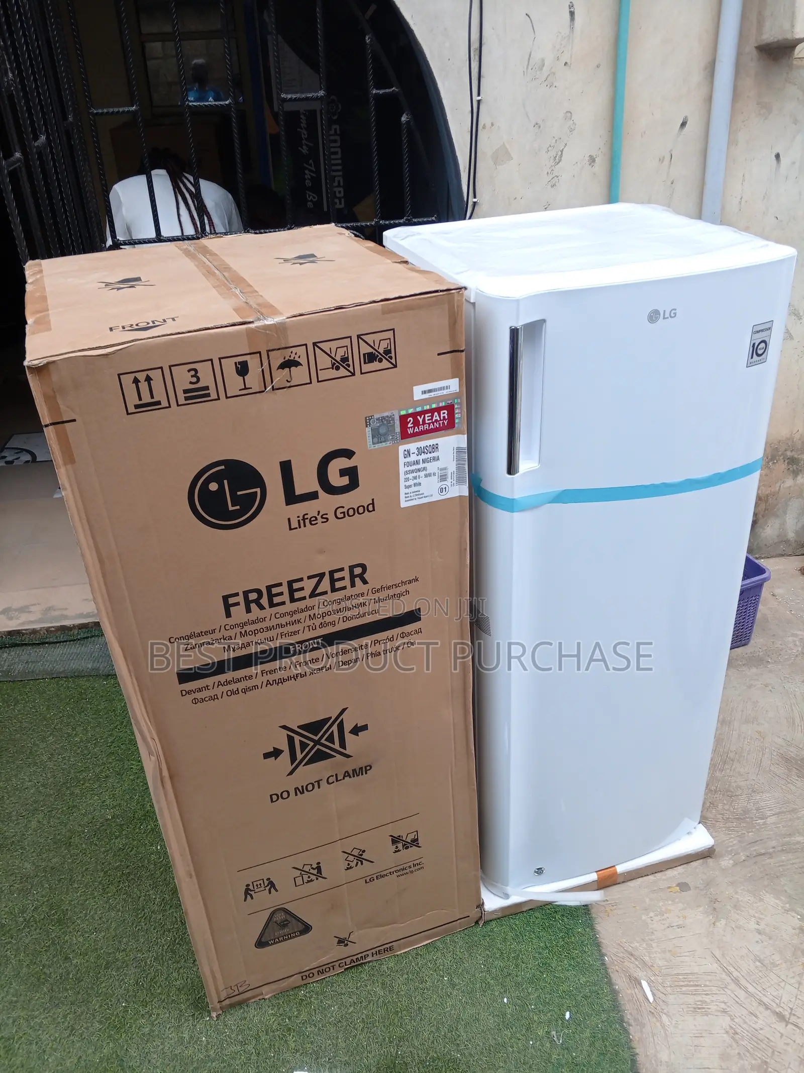 Lg Upright Freezer Gn-304sqbr – Cool Storage Solution