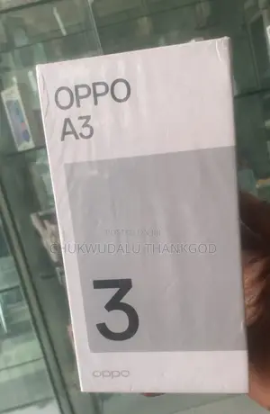 New Oppo A3 128 GB Black