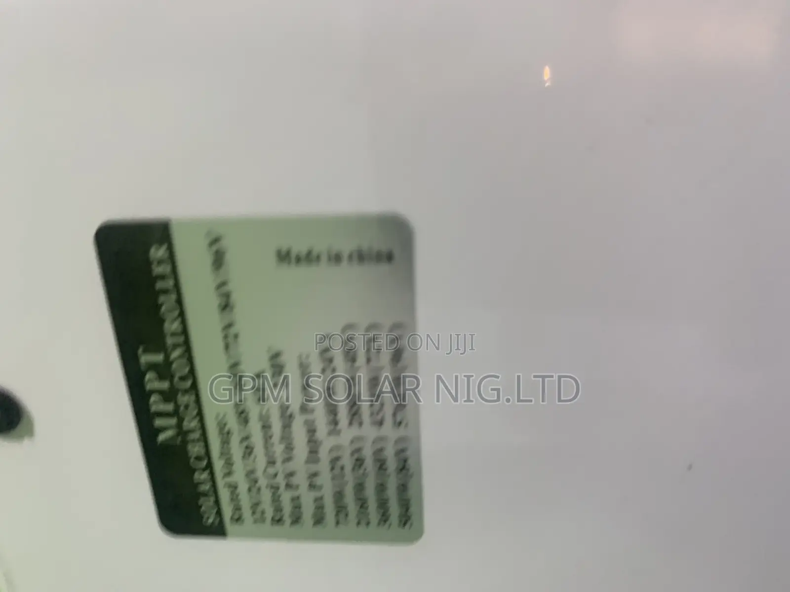 120ah MPPT Charge Controller JCNS Product