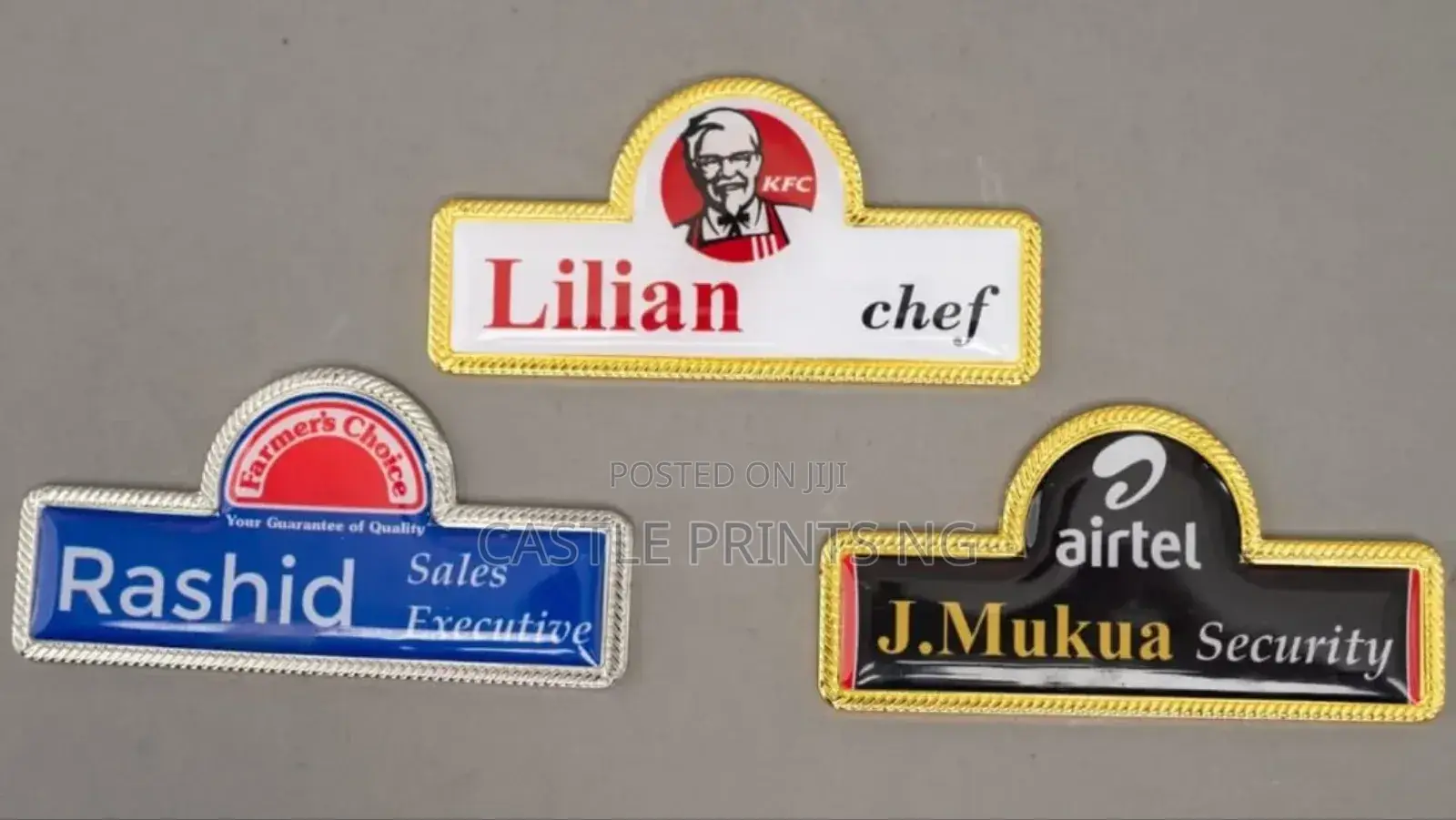Custom Name Tags