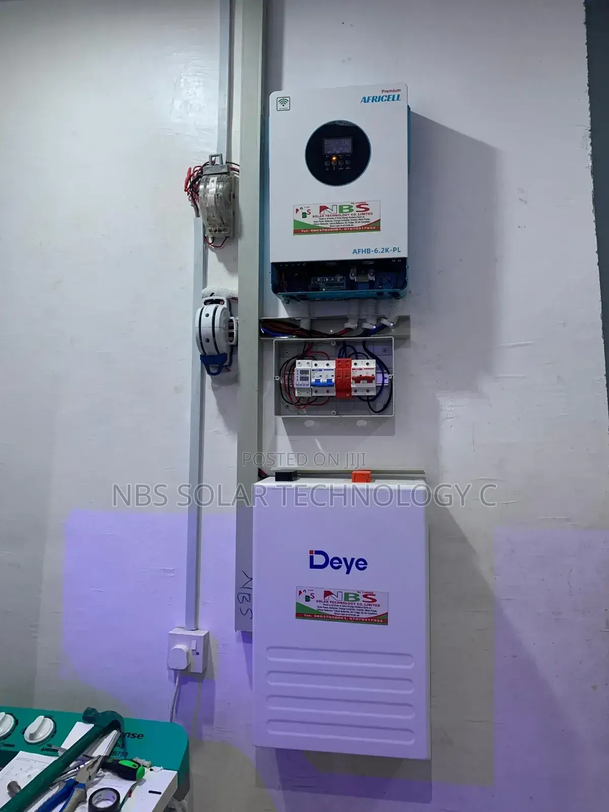 Deye 5kwh Complete Solar Inverter Setup Full Installation System