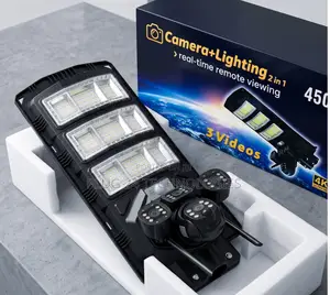 4-Lens Solar Street Light Camera (2-in-1)