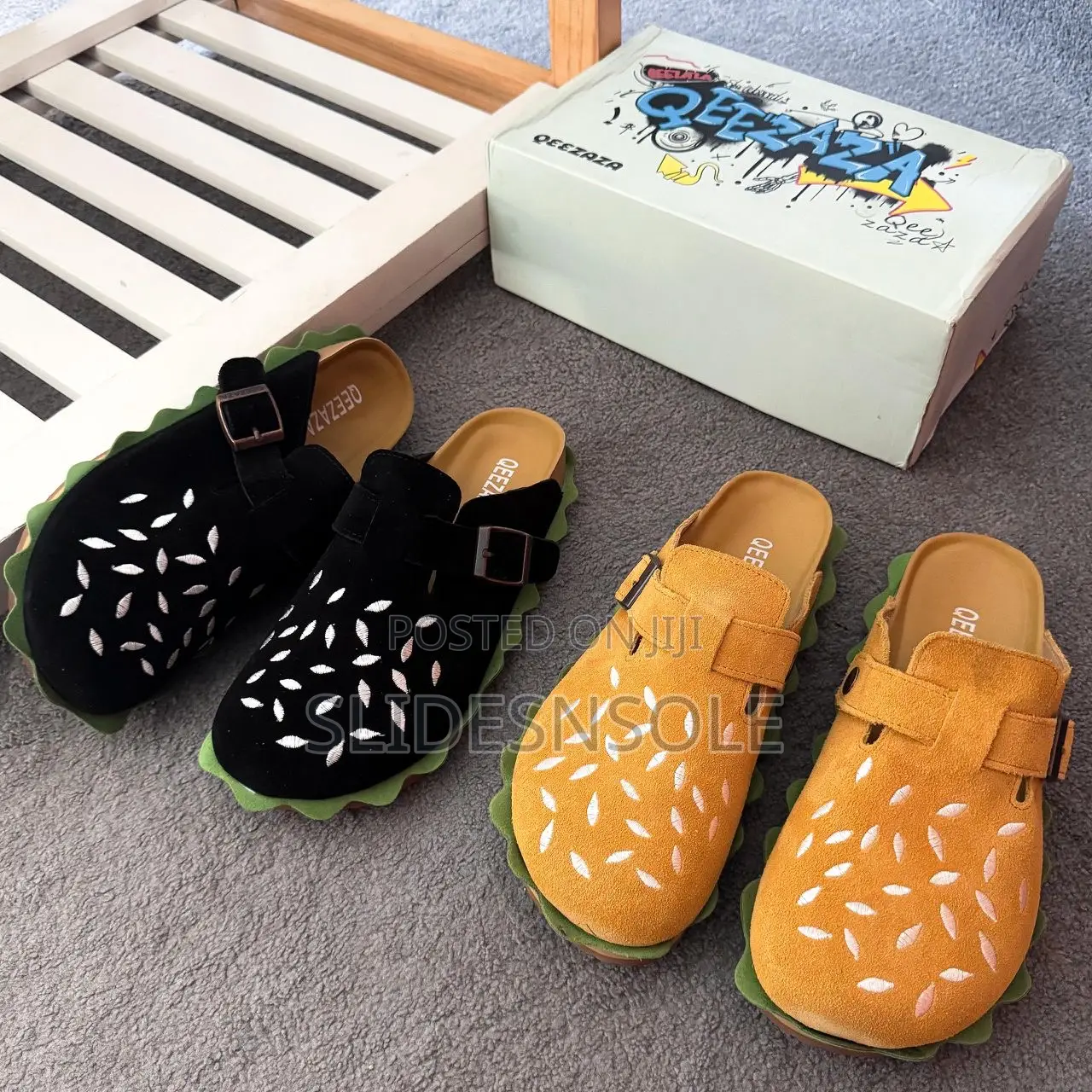Luxury Burger Clogs