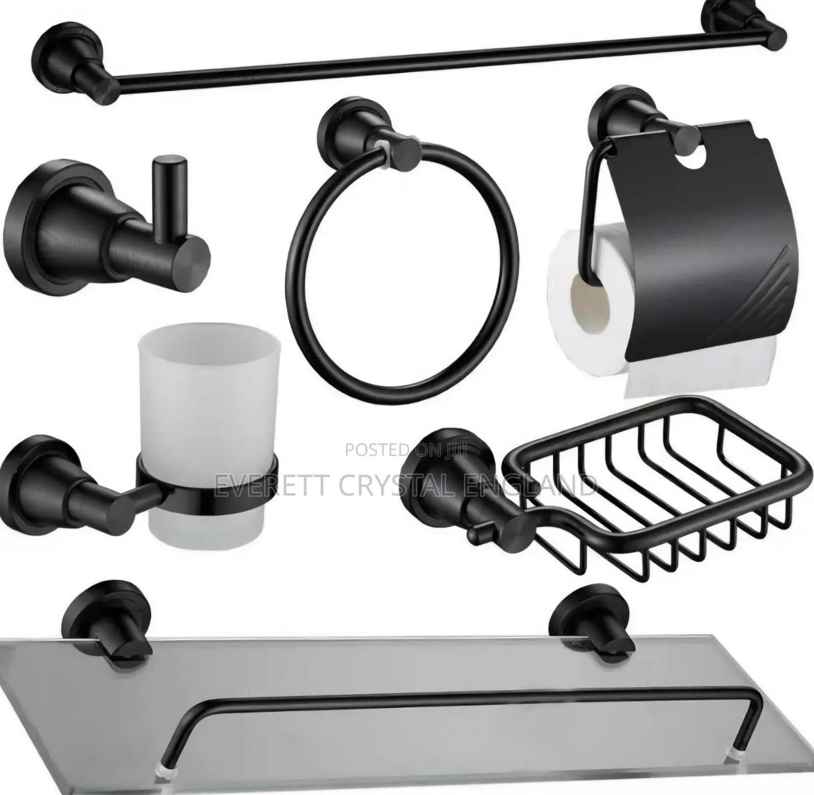 Matt Black Accessories