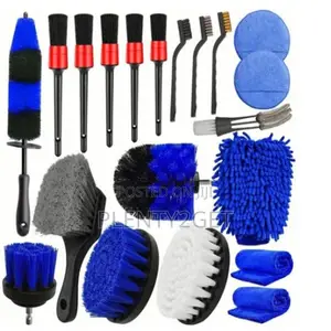 Car Cleaning Kit 20-Piece Set, Detail Brush, Interior Car Wash Cleanin