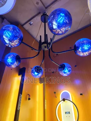 Six Glove Chandelier