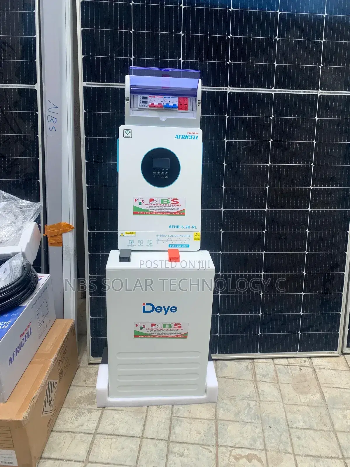 5kwh Deye Complete Solar Inverter Set-up Full Installation System