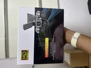 V380 Triple Lens Solar Camera With Light