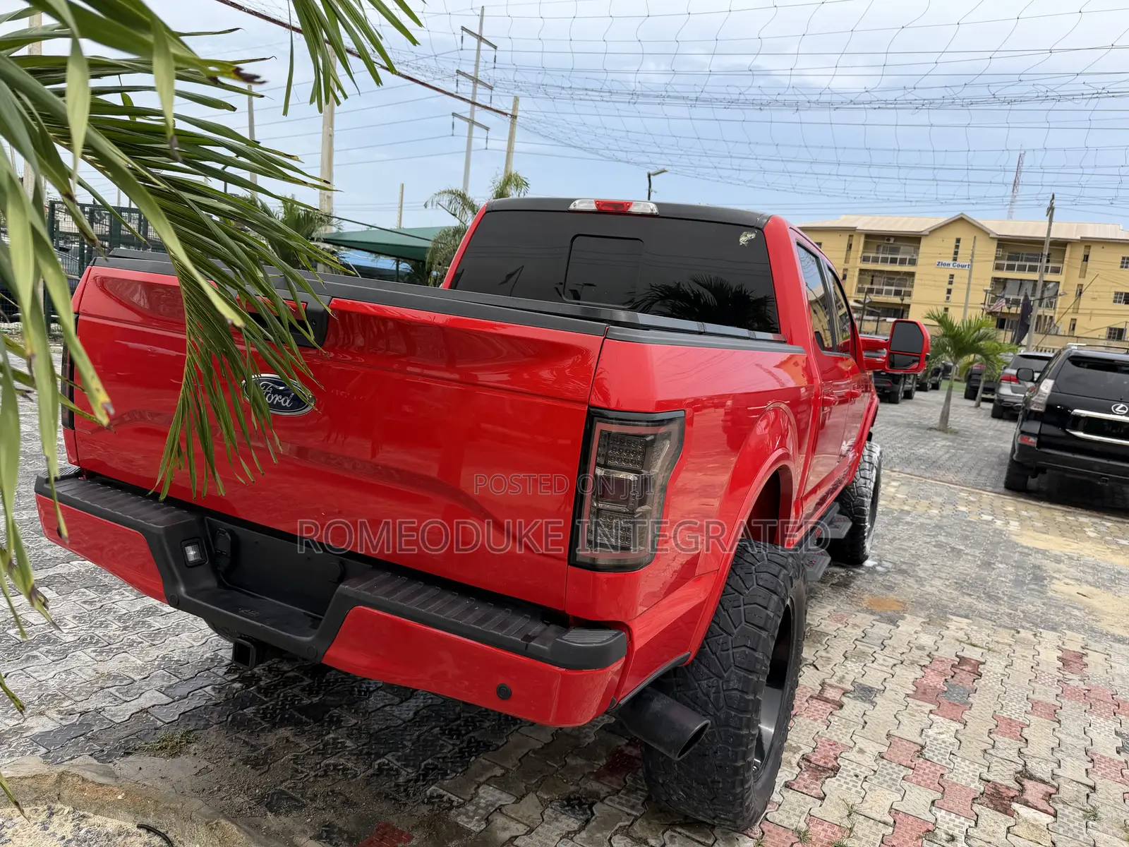Ford F-150 2017 Red