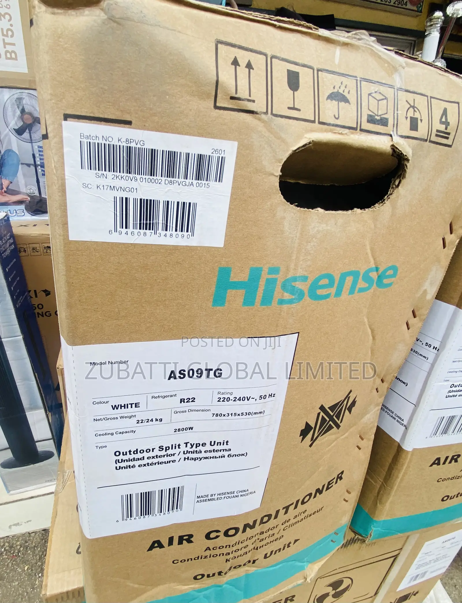 Hisense 1hp Cooper Ac