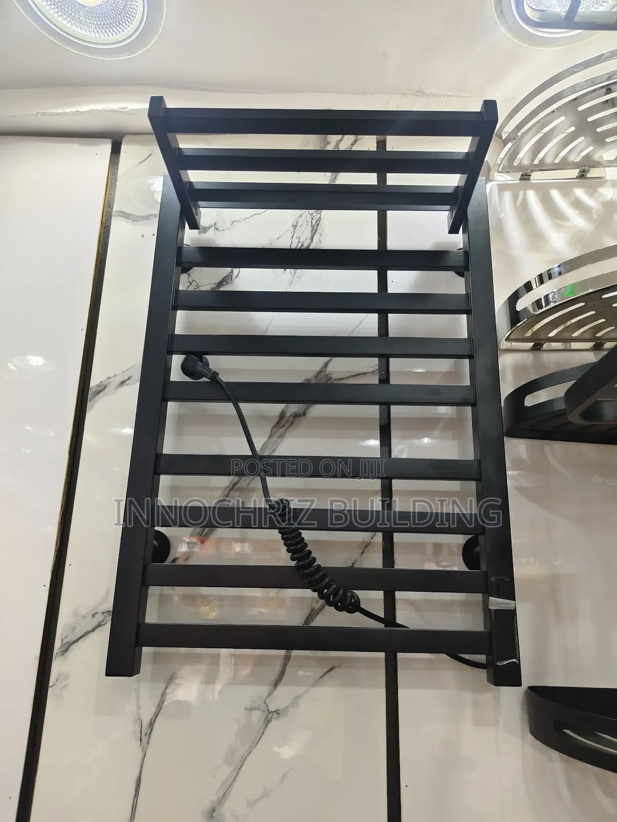 Black Towel Warmer
