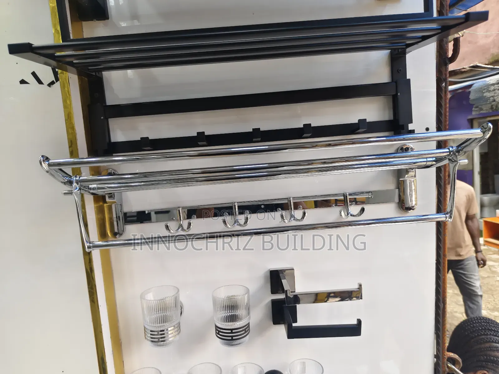 Stainless Multiple Towel Rail (087)