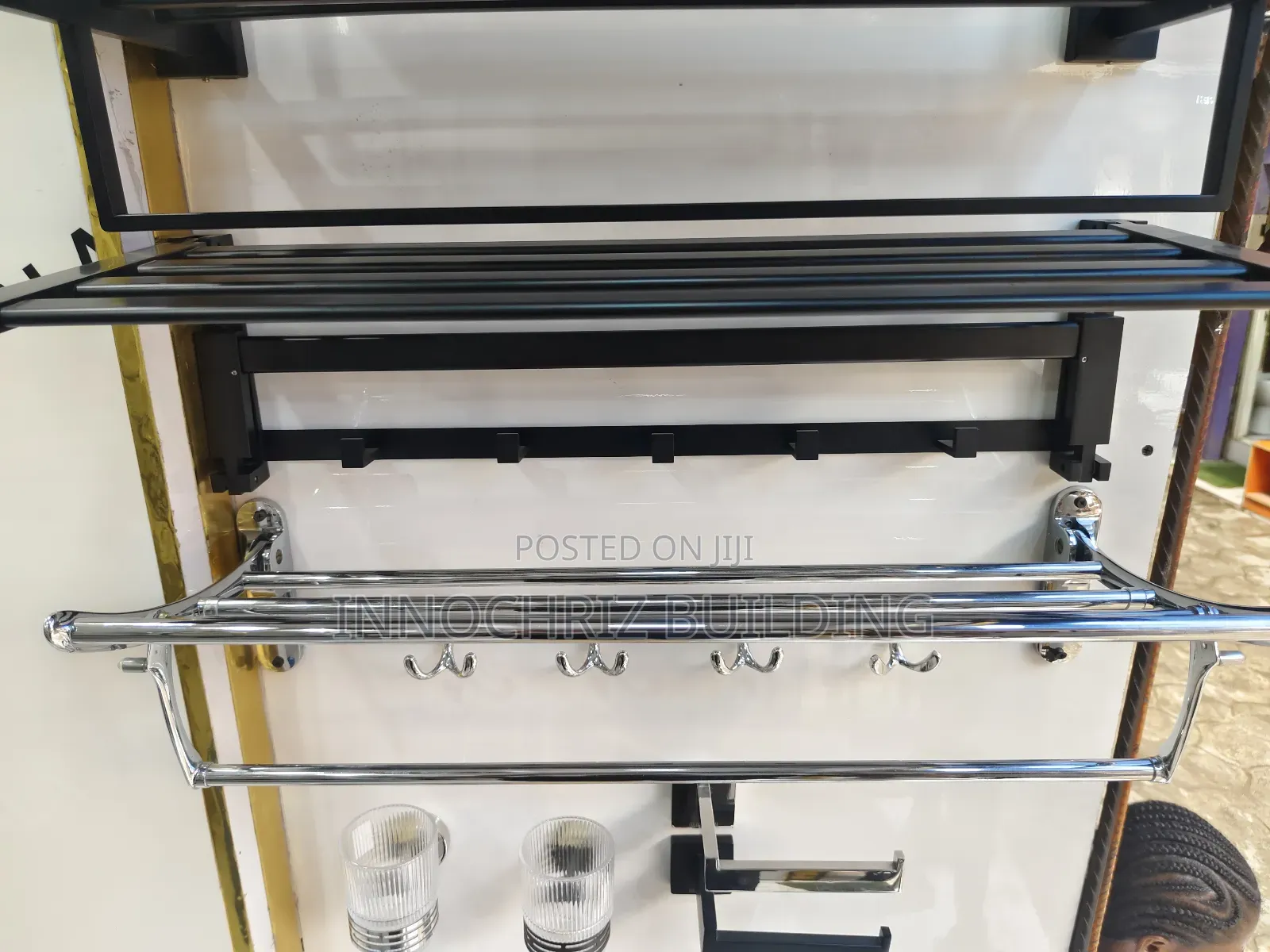 Stainless Multiple Towel Rail (087)