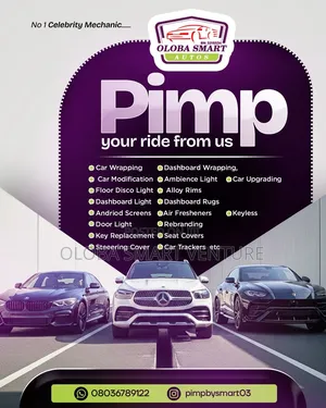 Car Wrapping and Upgrading Ibadan