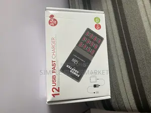 Power Adapter 12 Usb Fast Charger