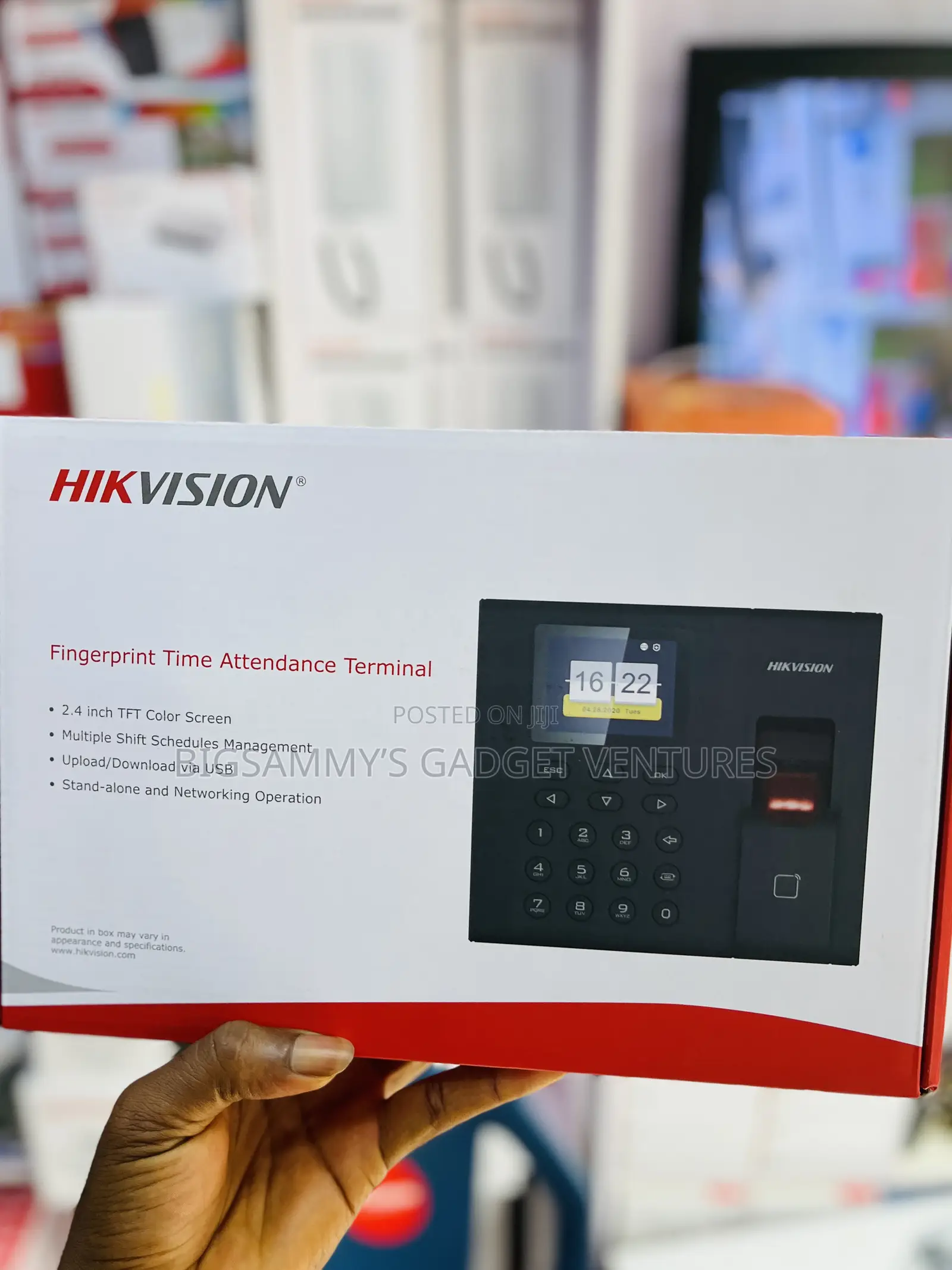Hikvision Fingerprint Time Attendance Terminal