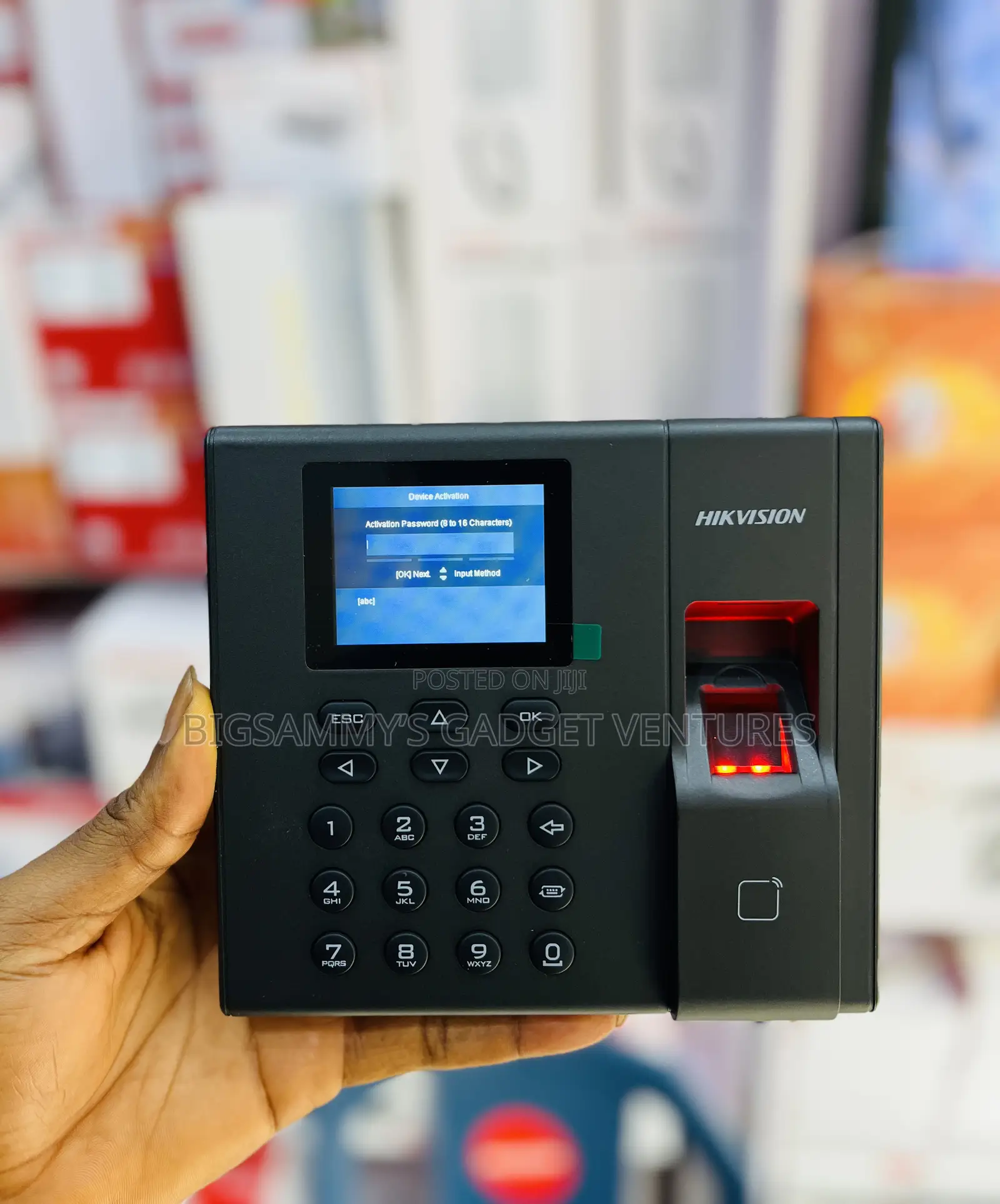 Hikvision Fingerprint Time Attendance Terminal