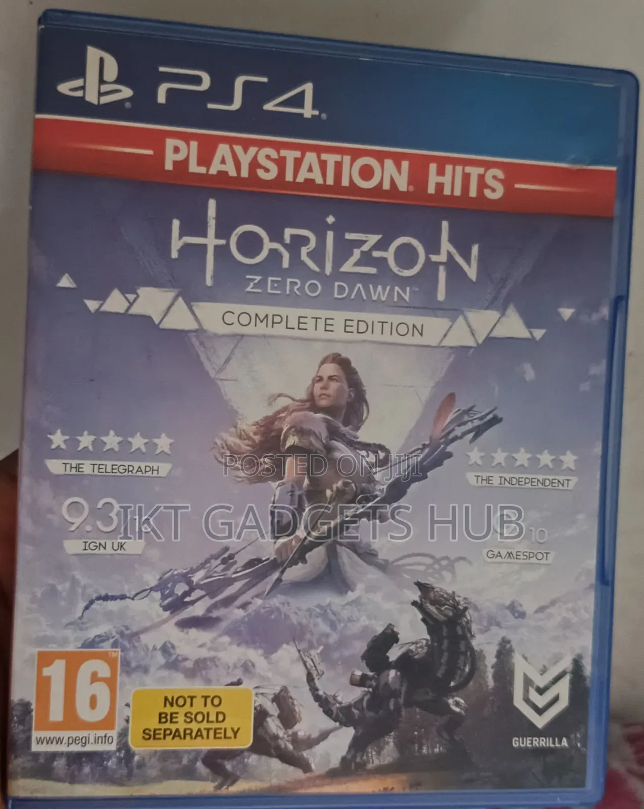 Working Used Ps4 Horizon Zero Dawn