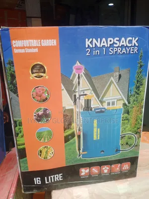 2 In1 Rechargeable Hand/Battery Powered Knapsack Sprayer 16l
