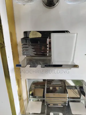 Toothbrush Square Cup (Chrome)