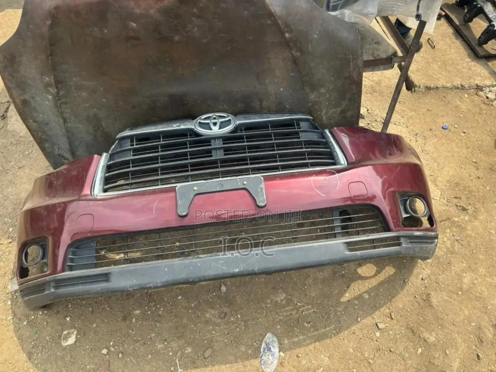 Complete Front Bumper Toyota Highlander 2014-2015